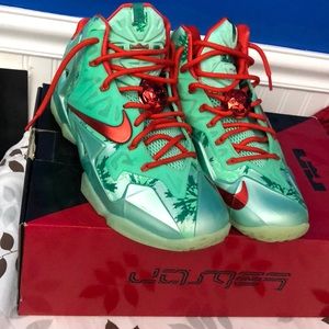 Lebron 11 Christmas size 9.5